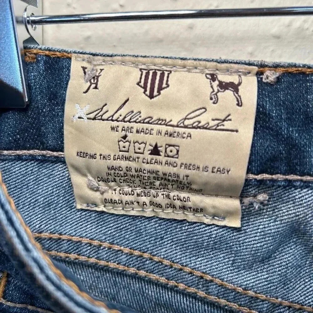 William Rast Stella Size 28 Classic Rise Bootcut Jean Western 2000s Festival - Picture 5 of 7
